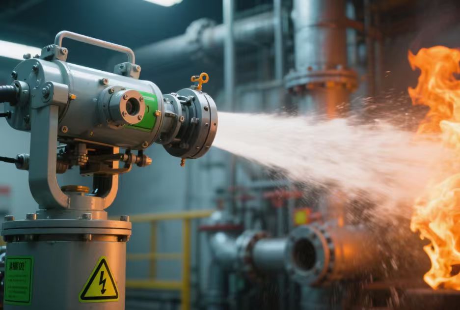 上海工开阀门带你了解物联网时代防爆型消防水炮的显著特点